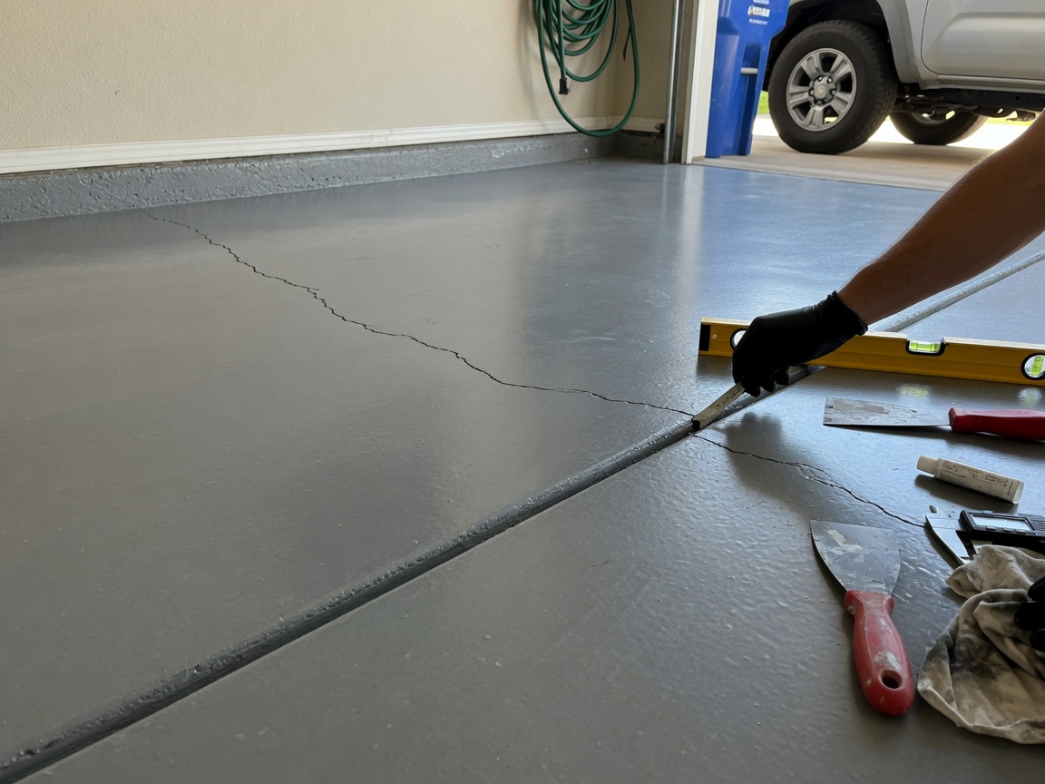 Handling Minor Slab Movement on Epoxy Garage Floors in Plano