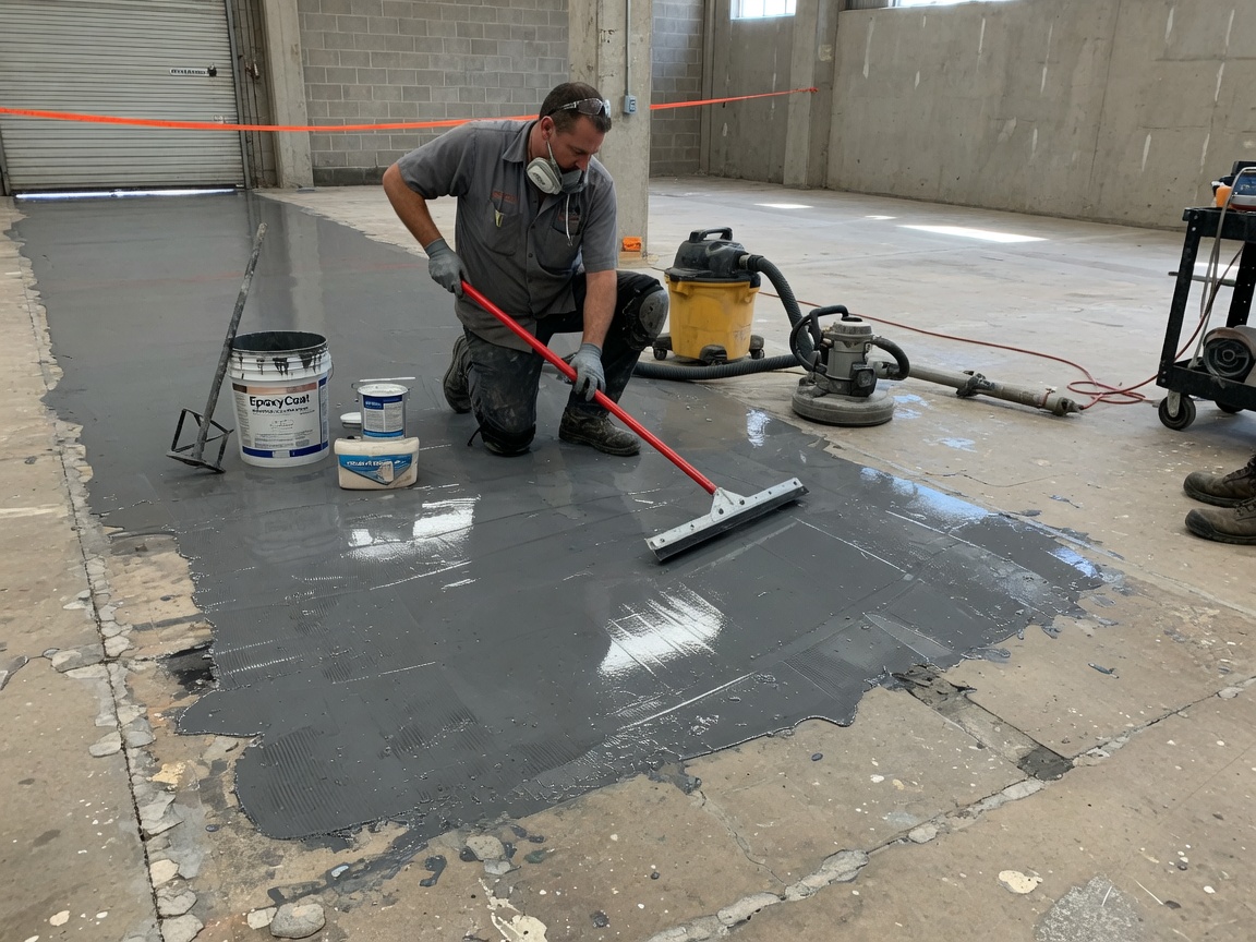 Epoxy Floor Repair in Plano, TX
