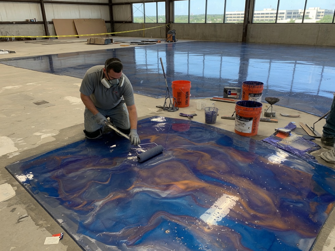 Epoxy Garage Floors in Willow Bend, TX 75093